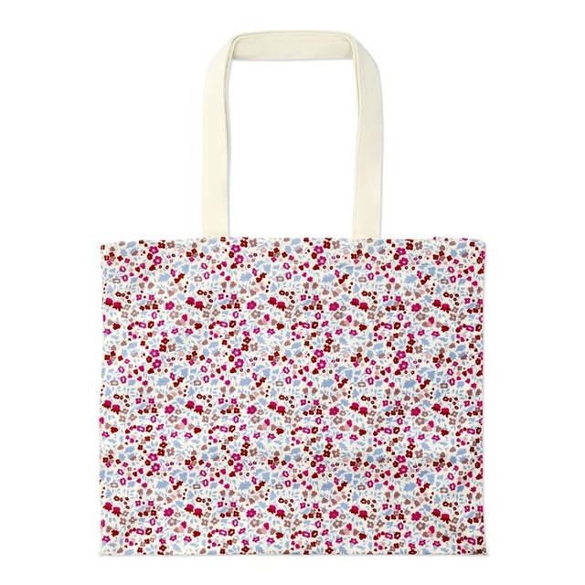 【フライングタイガー】キュートな花柄ジムバッグ