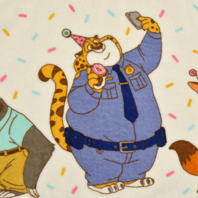 ズートピア フェイスタオル 10TH Anniversary Collection from the Disney movie Zootopia 1,800円