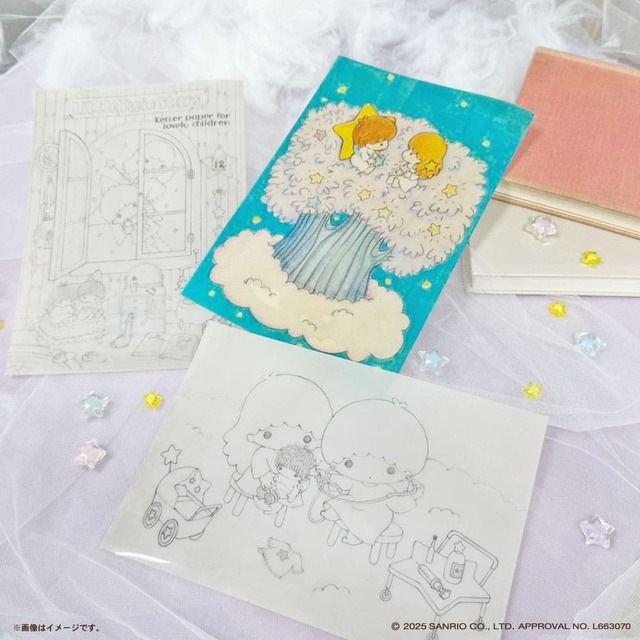 【リトルツインスターズ(キキ&ララ)】「A4クリアファイル3枚セット」990円