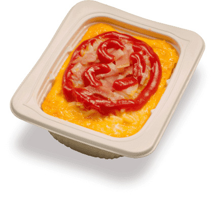 【一分飯公式写真】一目惚れ♡オムライス