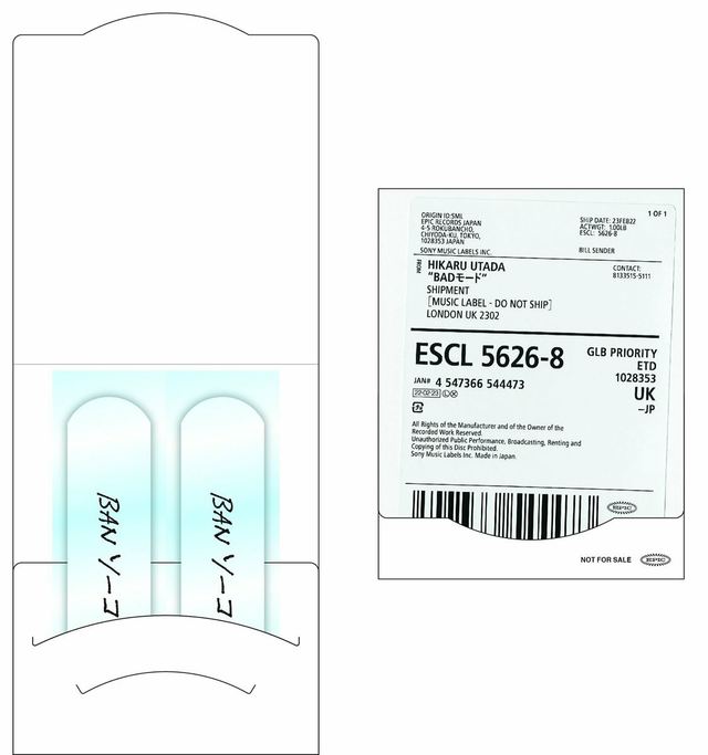 「宇多田ヒカル オリジナルノベルティ“BANソーコ”」