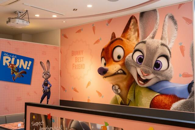 ディズニー『ズートピア』「Zootopia」BUNNY BEST FRIEND OH MY CAFE