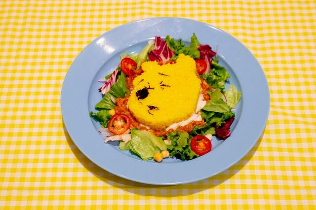 ハッピー？ソイミートタコライス 2,090円｜「くまのプーさん」FUNNY & HUNNY OH MY CAFE