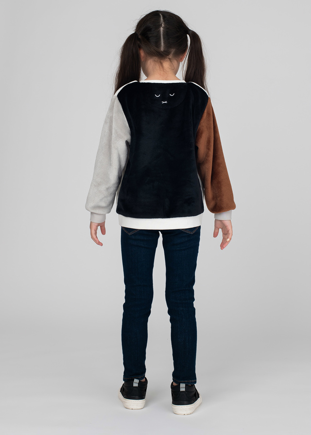 キッズ・ベビー ボアフリース長袖スウェット「ミッフィーズーム」3,850 円(税込) (サイズ:80/90/100/110/120/130/140)