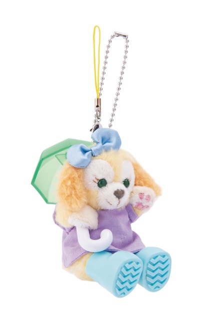 「ダッフィー＆フレンズのビューティフル・レイニーデイズ」ぬいぐるみストラップ