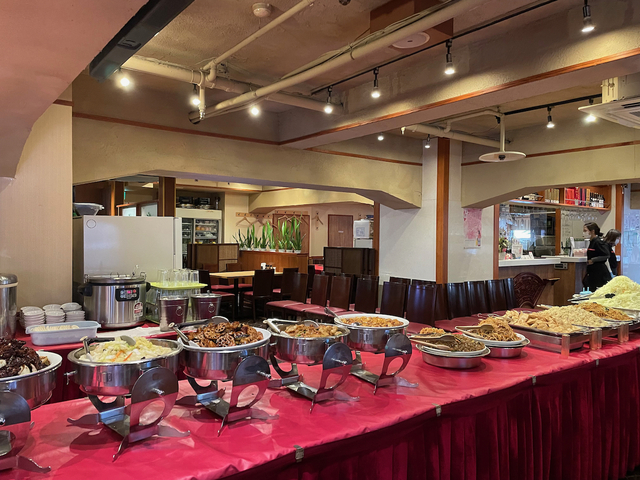 【九寨溝 銀座店】料理の数が多すぎてすべてを写しきれなかった