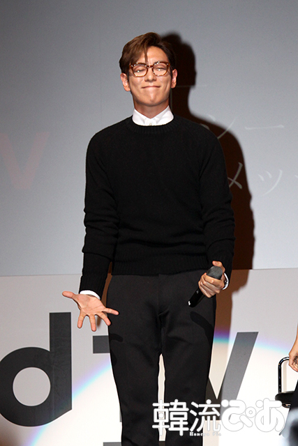 チェ・スンヒョン喜びの舞中　『シークレット・メッセージ』イベント＠なかのZEROホール