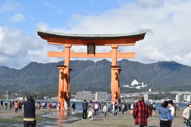 嚴島神社の風景