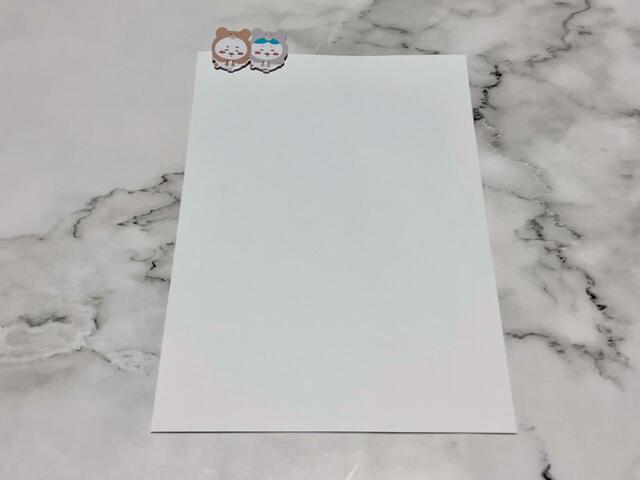 【ピタコット　ちいかわ】書類を挟むクリップとして♪