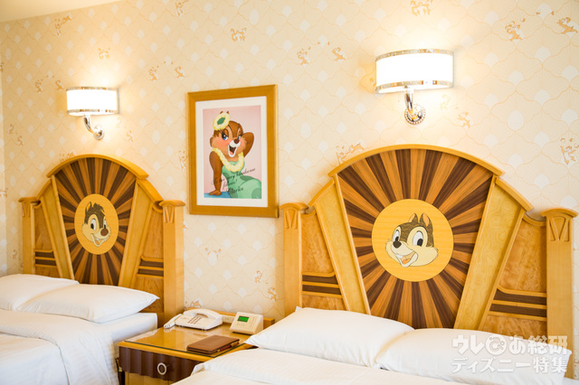 ディズニーアンバサダーホテル チップとデールルーム