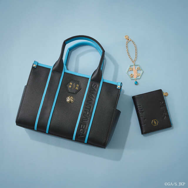 【SAMANTHAVEGA×呪術廻戦】五条悟 ショルダーバッグ ¥19,800、折財布 ¥15,400、チャーム ¥4,950