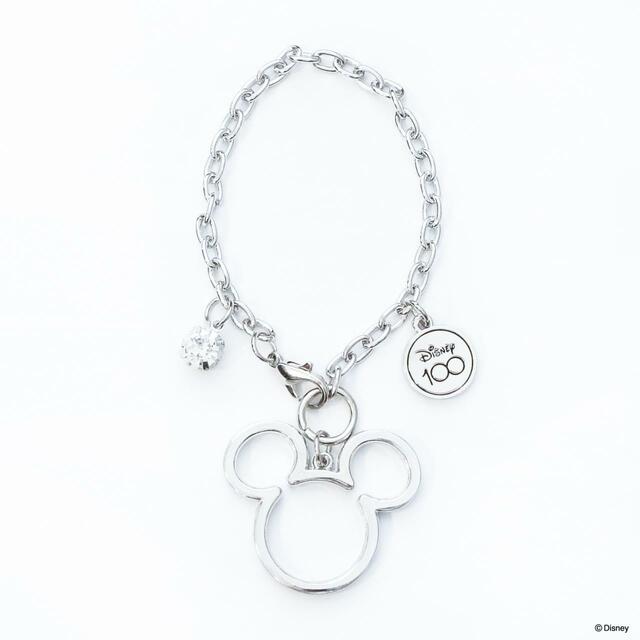 バッグチャームストーン付き ミッキーマウス 440円