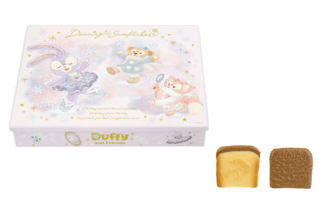 「ダッフィー＆フレンズのダンシング・スノーフレークス」アソ―テッド・クッキー