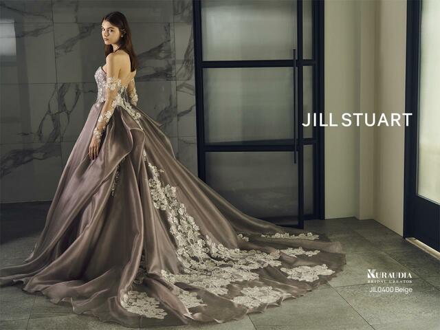 ジルスチュアート 新作ウェディングドレス　JIL-0400_Beige