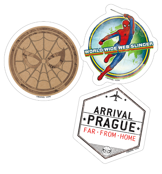 H賞（全6種）トラベルステッカー（3枚セット）