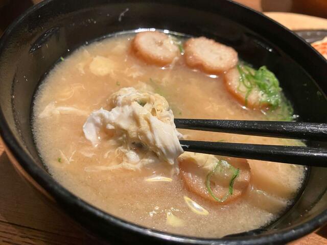 個人的にとき卵が入っていたのは初めて。うまい!【びっくりドンキーの「今年もガリバー!」】