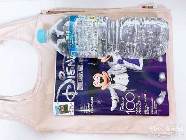 大判雑誌や2リットルボトルも余裕