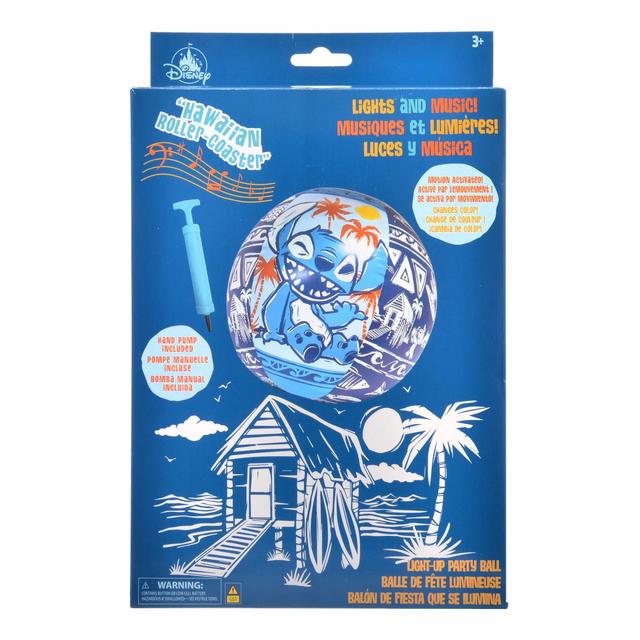 スティッチ ボール ミュージック＆ライトアップ Stitch Summer 3,300円