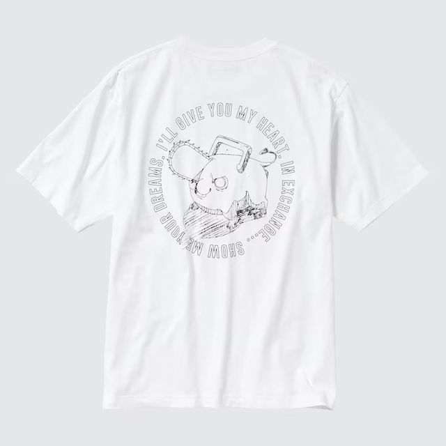 グラフィックTシャツ(半袖)|1,990円|ユニクロUT「チェンソーマン × 河村康輔」コレクション