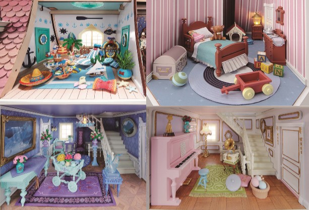 『ディズニー ドールハウス』