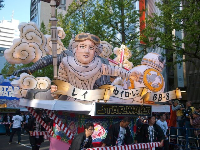 カワサキハロウィン＆スターウォーズパレード