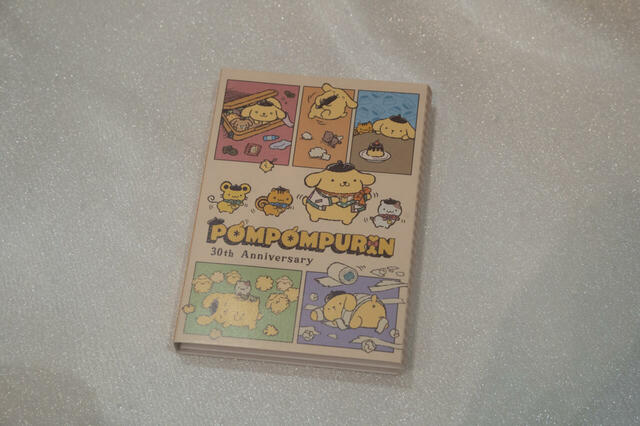 POMPOMPURIN 30th Anniversary パタパタメモ 715円