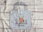 【PEANUTS×紀ノ国屋】スヌーピー　ショッピングバッグ　グレー／税込2,750円
