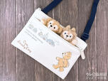 ショルダーバッグ（縦17cm×横25cm 113g）3,000円　※ぬいぐるみは付属しません