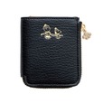 【『SNOOPY YEAR OF THE SNAKE COMPACT WALLET BOOK BLACK』(宝島社)】ブラック地に箔押しが高級感もあります