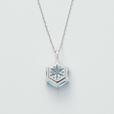 雪の結晶モチーフ入り１０金ネックレス［日本製］「アナと雪の女王」｜￥34,900 （税込）