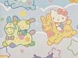 それぞれ異なるカラーのロディに乗っており、よく見るとロディは各キャラクターのモチーフを取り入れたデザインになっています