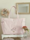 【Maison de FLEUR　×　My Melody】My Melody クリアポケットトートバッグ　カラー：Pink　価格：￥7,900