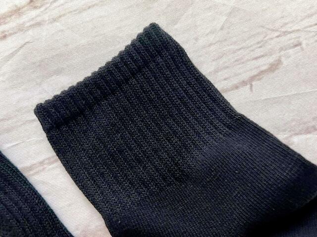 足首より上がリブなので、ズリ落ちの心配なし！【GU（ジーユー）ソックス Chiikawa】