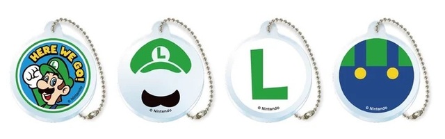 「ルイージキャンペーン 第2弾」ルイージ オリジナルアクリルキーホルダー 全4種