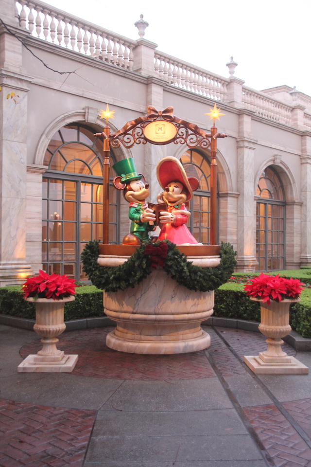 東京ディズニーシー・ホテルミラコスタ クリスマス装飾 2015年