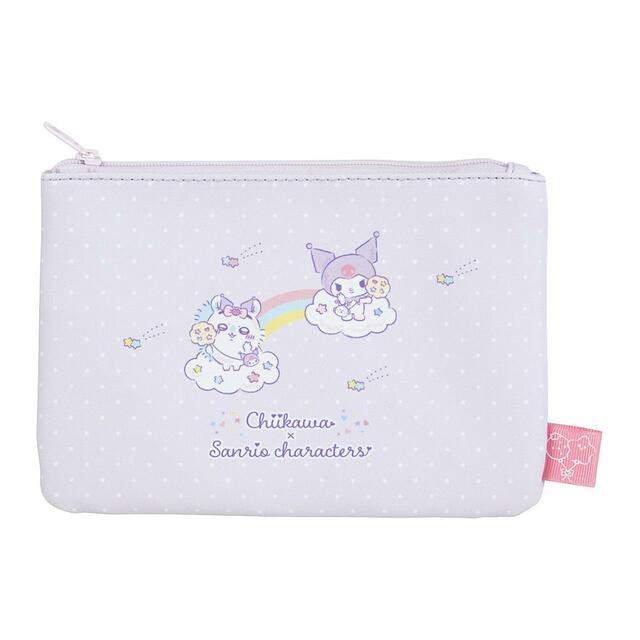 ちいかわ×サンリオキャラクターズ ミニフラットポーチ（全4種）　　各990円