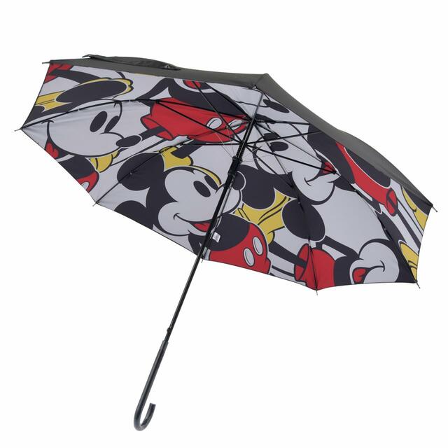 ミッキー 長傘 ジャンプ式 スタンディングポーズ 晴雨兼用 RAINY DAY 3,500円