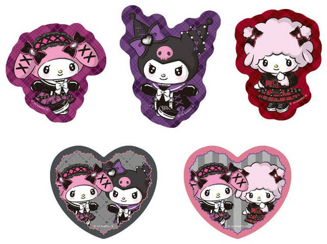 ダイカットステッカー賞｜Happyくじ『Sanrio characters Halloween 2024』