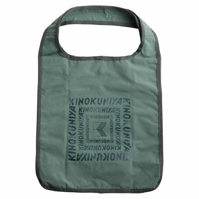 グラスグリーン【紀ノ國屋「フラップショッピングバッグ」】