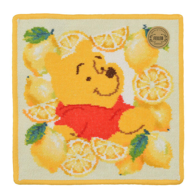 【FEILER】プーさん ハンカチ ミニタオル Lemon 3,600円