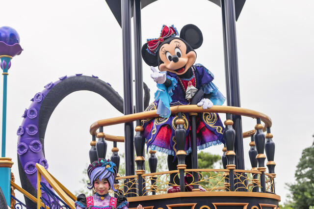 東京ディズニーランド「ザ・ヴィランズ・ハロウィーンInto the Frenzy”」プレスプレビューの様子