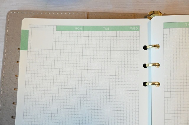 【GAACAL「大人ノート」で始めるライフログ】月や日付は自分で入れられるので、好きなタイミングで始められます