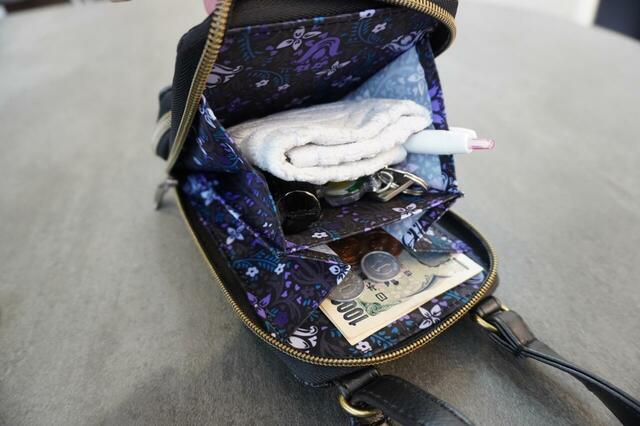 タオルハンカチも入った