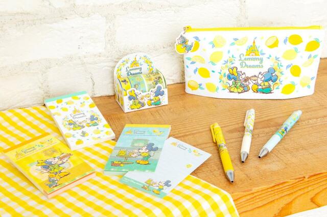 東京ディズニーリゾート レモン柄グッズ｜販売店舗：東京ディズニーランド「ホームストア」、東京ディズニーシー「ヴィラ・ドナルド・ホームショップ」｜発売日：2025年4月24日（木）