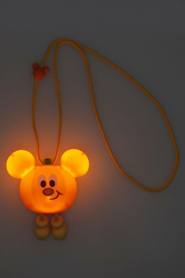 光るおもちゃ 2,000円｜「こわがりおばけちゃん」と「かぼランタン」が描かれたグッズ｜東京ディズニーリゾート「ディズニー・ハロウィーン」｜販売店舗：東京ディズニーランド「ディズニー＆カンパニー」、東京ディズニーシー「エンポーリオ」｜発売日：2026年9月15日(火)