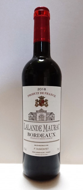 【No.5】【コストコ ラランド・モーラック 750ml 738円】チーズやチョコレートなどにもよく合う、スタンダードな赤ワイン