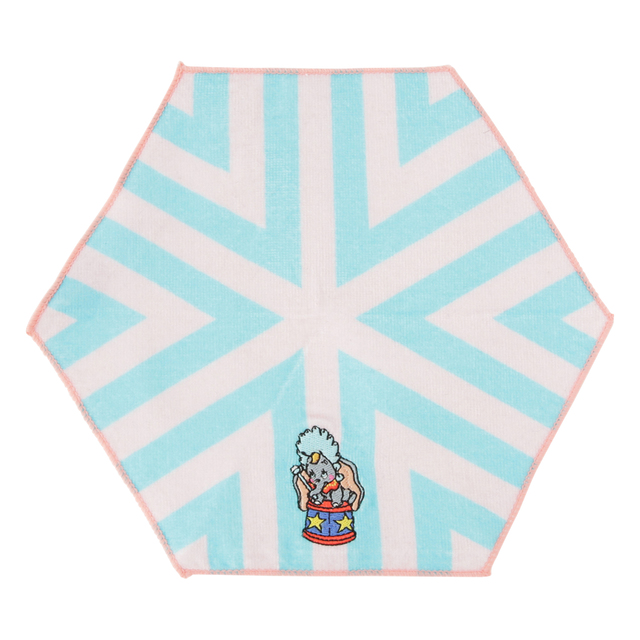 ディズニー ダンボ ハンカチタオル  ブルー／ピンク 1,000円｜Francfranc