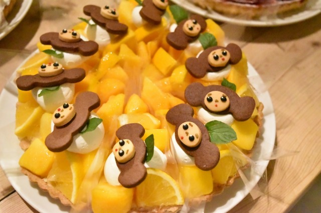 チェブラーシカのオレンジタルト