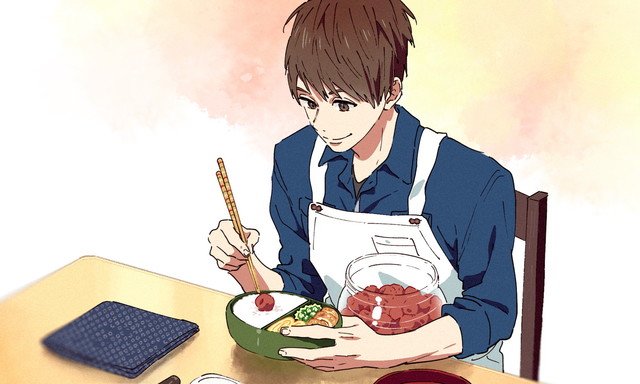 隼人は梅干しも作れちゃうんです