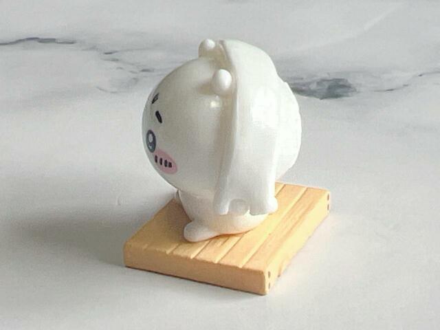 横から見るとタオルがしっかり分かりますね！